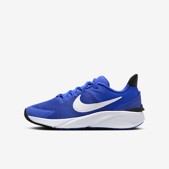 Bleu Chaussures. Nike BE
